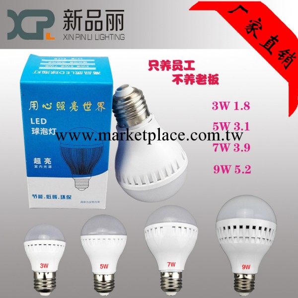 廠傢批發供應LED球泡燈 LED燈泡 E27塑料球泡燈 LED節能燈泡批發・進口・工廠・代買・代購