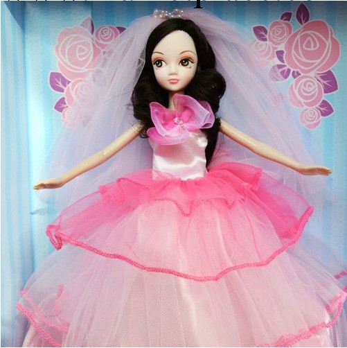 正品可兒9083浪漫婚紗系列 中國芭比女孩玩具 全國快遞包郵工廠,批發,進口,代購