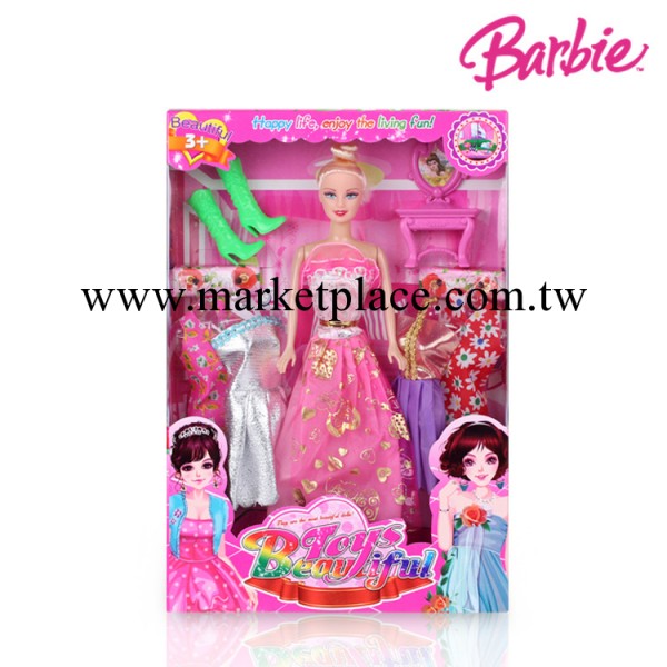 啟諾芭比娃娃美少女夢幻公主換衣女孩玩具批發產地貨源工廠,批發,進口,代購