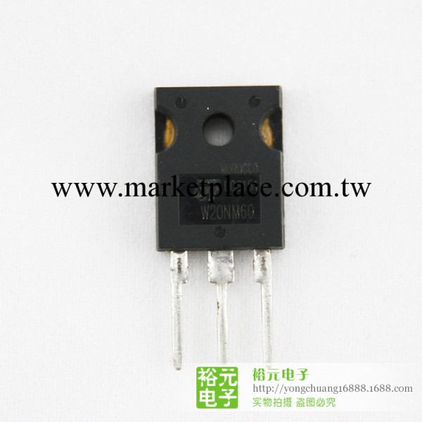 ST全新原裝正品  STW20NM60 W20NM60 MOS場效應管工廠,批發,進口,代購