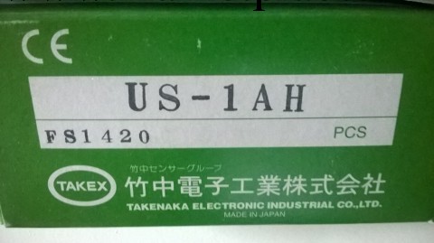 TAKEX竹中超音波傳感器US-1AH   原裝進口工廠,批發,進口,代購