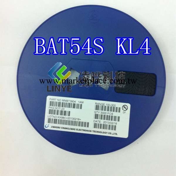 特價供應長電三極管 BAT54S KL4 SOT-23 廠傢直銷 大量現貨工廠,批發,進口,代購