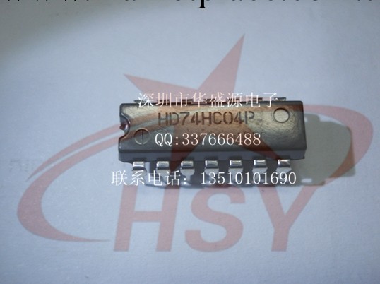 全新原裝集成IC HD74HC04P DIP-14封裝 原裝正品HD日立工廠,批發,進口,代購