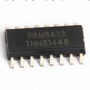 PAM8403 原廠直銷全新原裝正品類3W 功放IC批發・進口・工廠・代買・代購