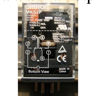 正宗全新原裝OMRON 歐姆龍繼電器 MK2P-I MKS2P 中間繼電器工廠,批發,進口,代購