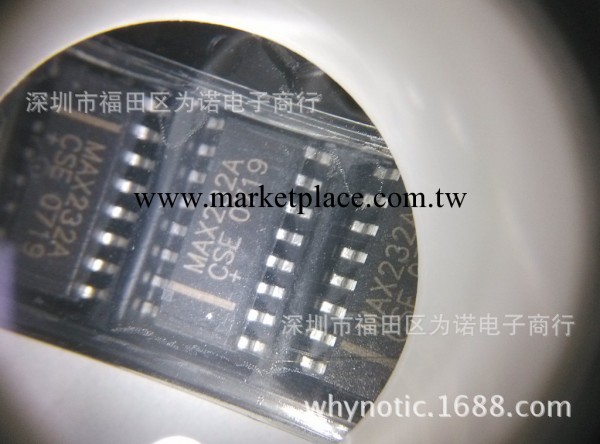 MAX232ACSE原裝MAXIM收發器芯片IC  SOP16 現貨可直拍工廠,批發,進口,代購