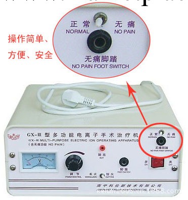 GX-III型多功能電離子機（含無痛功能）工廠,批發,進口,代購