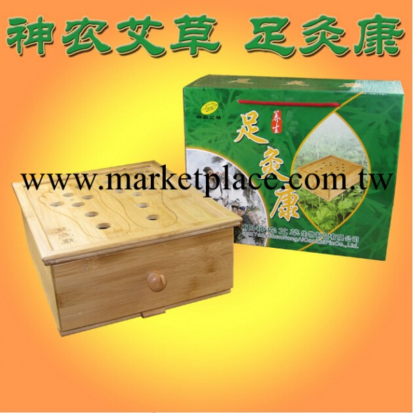 正品神農足療足部足底艾灸盒足灸康溫灸盒艾炙器足三裡艾灸腳工廠,批發,進口,代購