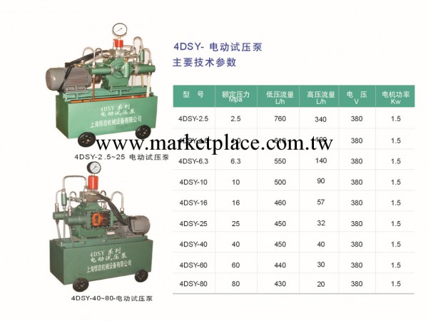 供應電動試壓泵DSY-25工廠,批發,進口,代購