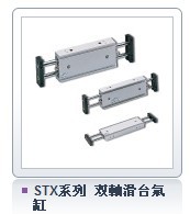 臺灣氣立可CHELIC STX 系列 雙軸滑臺氣缸工廠,批發,進口,代購