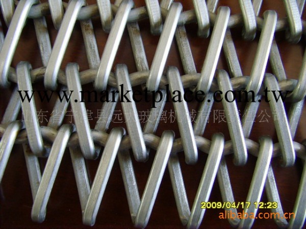 網帶是用金屬材料編織而成，主要配備在傳動機械上工廠,批發,進口,代購