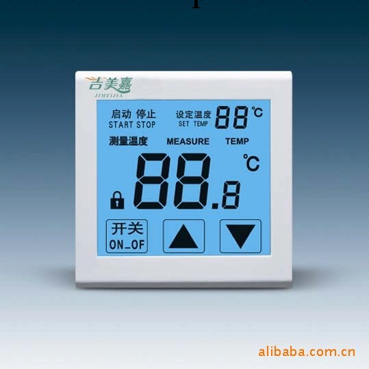 8816系列（明裝）觸摸屏式溫控器/電采暖地暖汗蒸房用溫控開關批發・進口・工廠・代買・代購