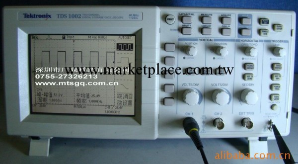 示波器、二手機器、TDS1002、數字示波器工廠,批發,進口,代購