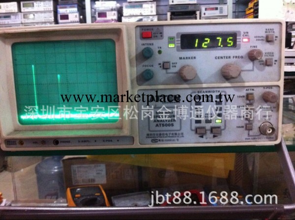 二手安泰信AT5005頻譜分析機   中心頻率0.15 ～500MHz工廠,批發,進口,代購