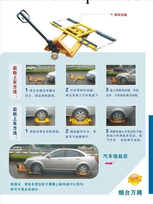 車輛移車器、煙臺萬騰機電(圖)、汽車移車器工廠,批發,進口,代購