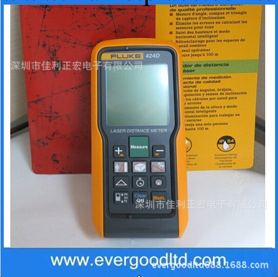 全新美國福祿克FLUKE 424D手持式激光測距機 激光電子尺 100米工廠,批發,進口,代購
