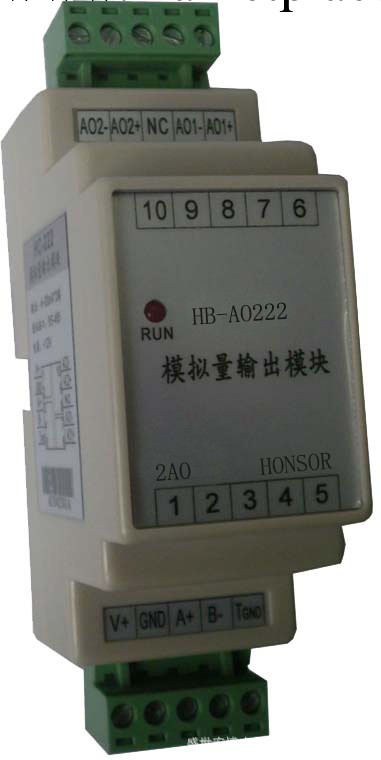 HB-AO222兩路模擬量控制輸出生產廠傢工廠,批發,進口,代購