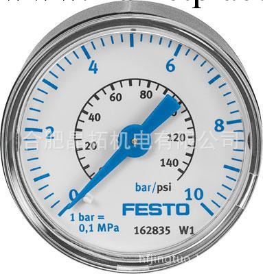 原裝正品FESTO壓力表FMAP-63-6-1/4－EN 訂貨號161130工廠,批發,進口,代購