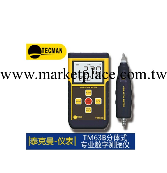 泰克曼TM63B 數字測振機 分體式測振機 測振表 測震表 測振機工廠,批發,進口,代購