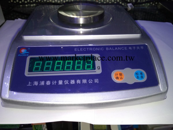 上海浦春原裝電子天平秤300G600G1000G0.01G衡器百分位進口傳感工廠,批發,進口,代購