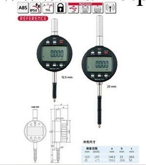 南京供應馬爾防水數顯千分表1086WR，江蘇馬爾百分表特價促銷工廠,批發,進口,代購