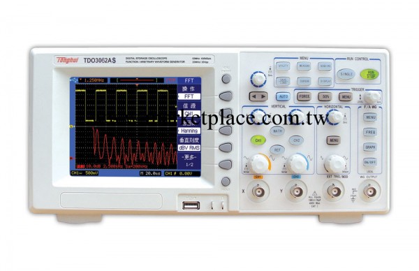 同惠數字存儲示波器   同惠TDO3062AS     60MHZ工廠,批發,進口,代購