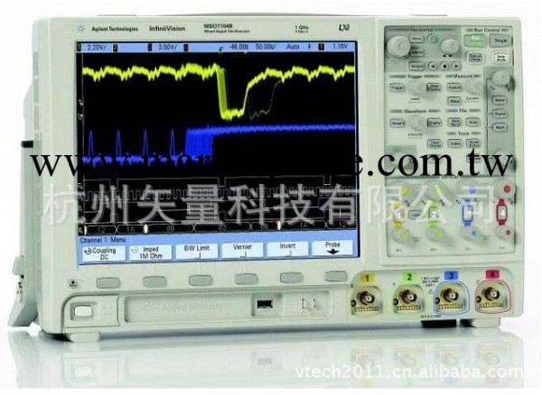 杭州正品安捷倫數字示波器MSO71054B博大精深！超大屏幕1G示波器工廠,批發,進口,代購