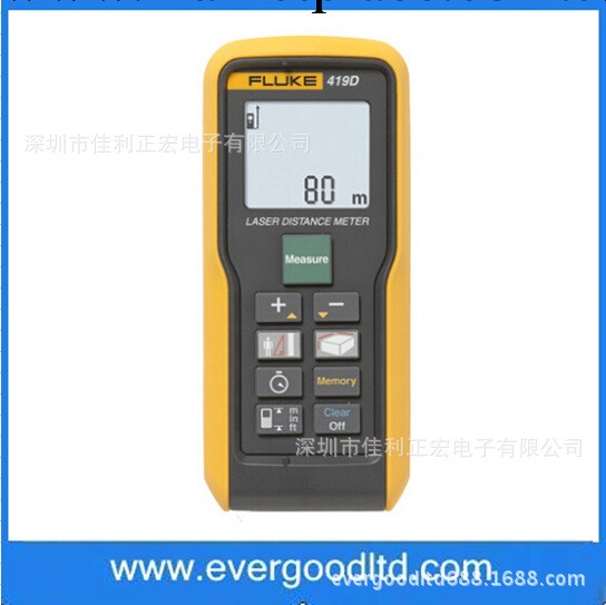 原裝正品 美國福祿克Fluke 419D激光測距機 手持式測距機工廠,批發,進口,代購