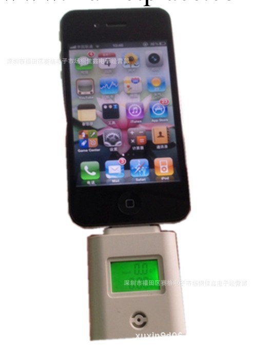 2014深圳無需電池/連接蘋果手機使用 蘋果手機專配酒精測試機工廠,批發,進口,代購
