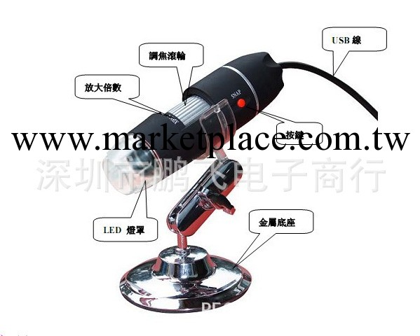廠傢直銷  USB數位顯微鏡500倍 手持式便攜式數位顯微鏡批發・進口・工廠・代買・代購