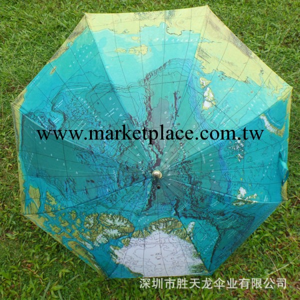勝天龍雨傘廠促銷生產高品質廣告傘太陽傘 熱賣碰織佈自動地圖傘工廠,批發,進口,代購