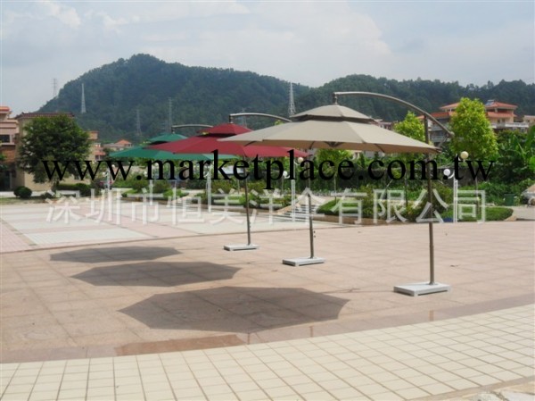 深圳雨傘廠,2.7米中柱傘防風高爾夫傘 廣告傘訂做工廠,批發,進口,代購