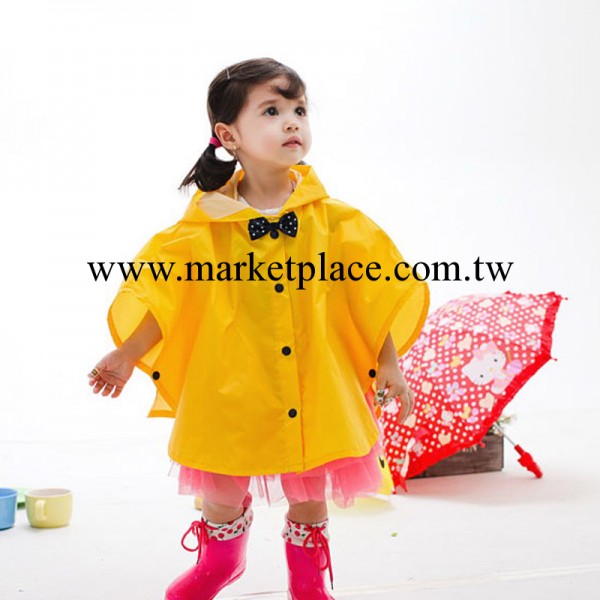 rainkid雨披雨衣韓版時尚蝴蝶結領結雨披 可愛靚麗兒童中小童工廠,批發,進口,代購