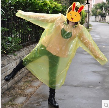 戶外必備 旅行旅遊一次性雨衣便攜式加長雨衣透明雨披風工廠,批發,進口,代購