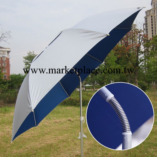 【千藝】釣魚傘 2米鋁直萬向傘 遮陽垂釣傘 牛津銀膠佈 可印logo工廠,批發,進口,代購