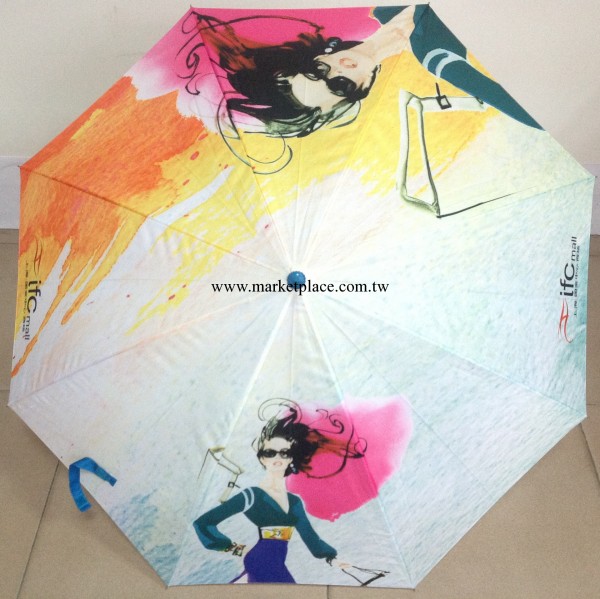 深圳*虹彩雨傘*可定製外貿雨傘，個性雨傘　熱轉印雨傘工廠,批發,進口,代購