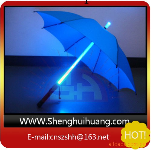 LED直棒發光雨傘  禮品雨傘 時尚創意雨傘 LED傘工廠,批發,進口,代購