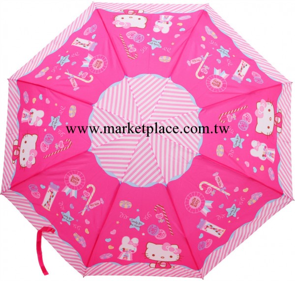 時尚新款Hello Kitty貓柄夢幻系列輕便遮陽傘/kitty三折疊晴雨傘工廠,批發,進口,代購