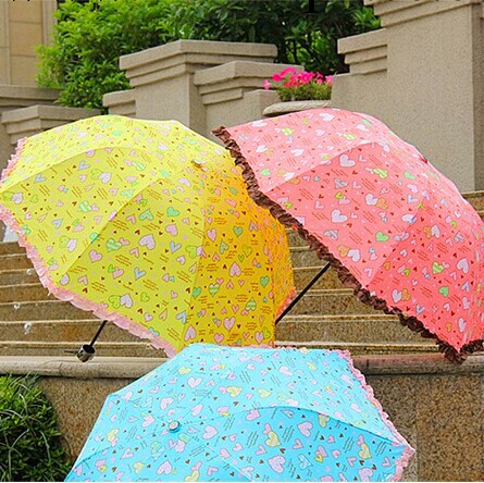 2014新款公主拱形三折雨傘 SA996三折太陽傘 韓版可愛太陽傘批發工廠,批發,進口,代購