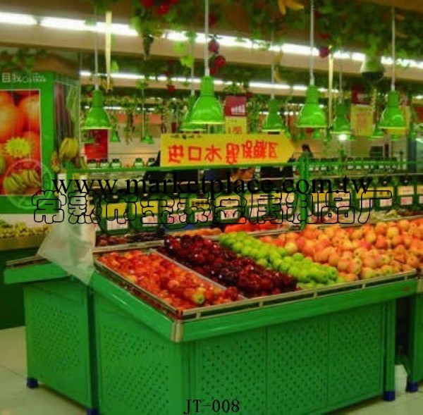 批發水果超市貨架  蔬菜水果貨架 生鮮超市貨架  JT-038工廠,批發,進口,代購