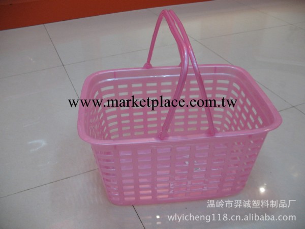 塑料籃，超市購物籃，中號塑料購物籃工廠,批發,進口,代購