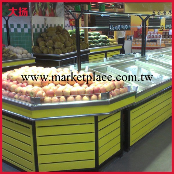 生產供應優質耐用單麵水果貨架 超市水果展示貨架批發・進口・工廠・代買・代購
