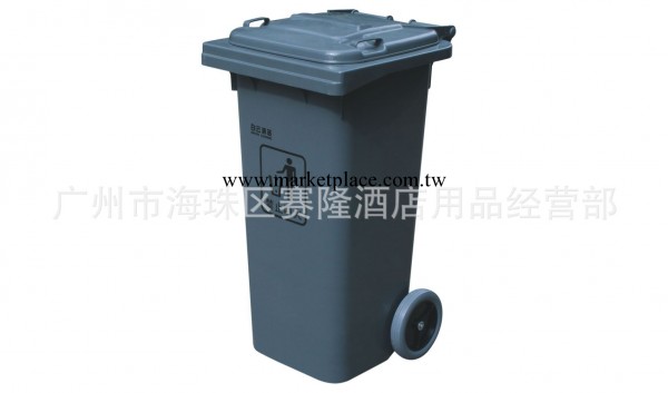 供應白雲AF07320加強型垃圾桶   100L戶外垃圾桶正品工廠,批發,進口,代購