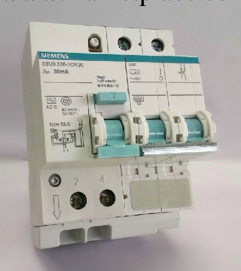 西門子空氣開關漏電保護器斷路器2P32A 專櫃正品工廠,批發,進口,代購