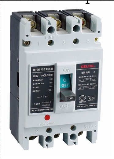 德力西 CDM1L-100M/4300A 塑料外殼式斷路器工廠,批發,進口,代購