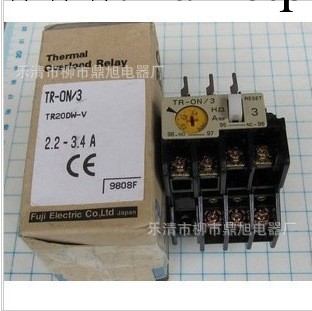 特價熱銷：日本FUJI/富士（TR系列）熱繼電器 TR-0N  全年質保批發・進口・工廠・代買・代購