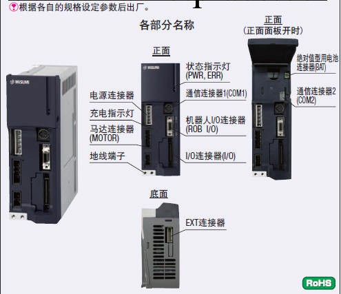 EXRS-C21A-N 米思米(MISUMI)單軸機器人RS·RSD1/2/3 系列控制器工廠,批發,進口,代購