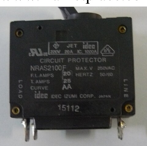 和泉電路保護器NRAS2100F-25AAA工廠,批發,進口,代購