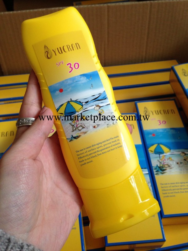 法國YUERAN玥然蛋白營養全日防曬霜SPF30 尹恩惠推薦防曬乳工廠,批發,進口,代購