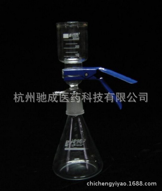 溶劑過濾器，玻璃砂芯活動裝置，砂芯過濾裝置 1000ml工廠,批發,進口,代購